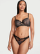 Трусики Victoria's Secret Lace & Mesh Thong Panty 26750 фото 1