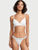 Трусики бикини женские хлопковые Victoria's Secret Logo Cotton Tanga Panty, S, белый 2673 фото
