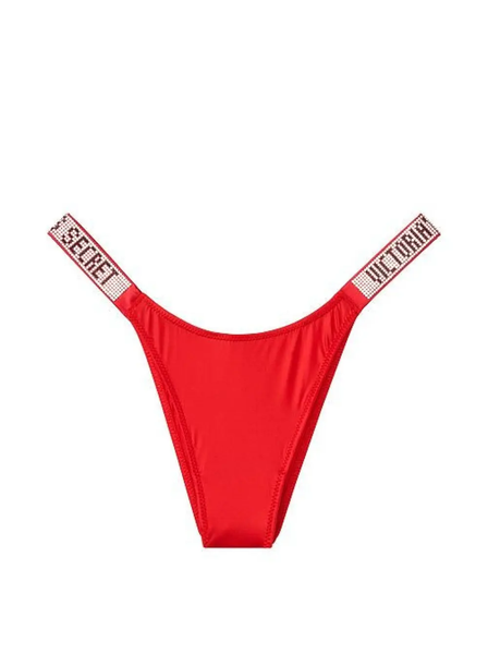 Трусики Very Sexy Bombshell Shine Strap Brazilian Panty со стразами 24598 фото