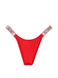 Трусики Very Sexy Bombshell Shine Strap Brazilian Panty со стразами 24598 фото 2