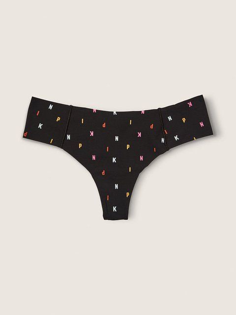 Трусики PINK No-Show Thong Panty безшовные стринги 26383 фото