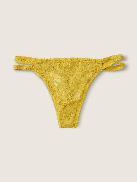Трусики Victoria's Secret PINK Wink Strappy Thong Panty 26389 фото