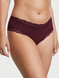 Трусики Victoria's Secret Lace-Waist Cotton Cheeky Panty хлопковые чики 26687 фото 1