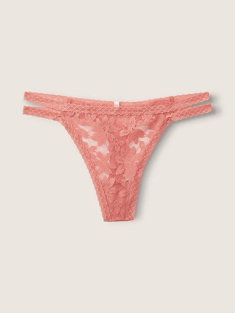 Трусики Victoria's Secret PINK Wink Strappy Thong Panty 26597 фото