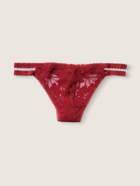 Трусики Victoria's Secret PINK Wink Strappy Thong Panty 2619 фото