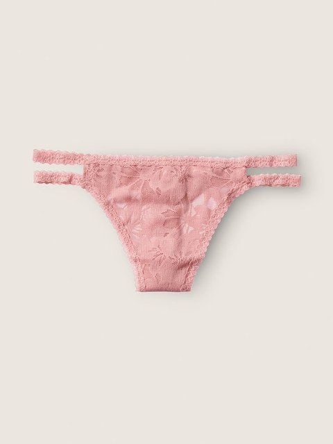 Трусики Victoria's Secret PINK Wink Strappy Thong Panty 26430 фото