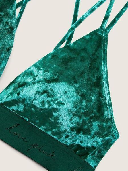 Топ-бра Victoria's Secret Pink Velvet bralette 263849 фото