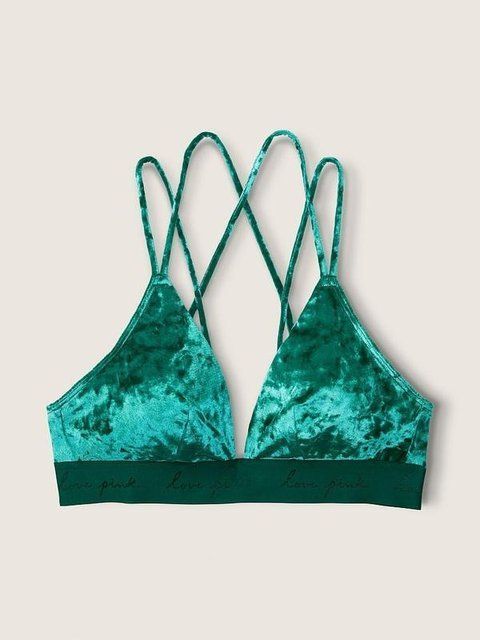 Топ-бра Victoria's Secret Pink Velvet bralette 263849 фото