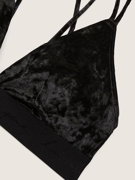 Топ-бра Victoria's Secret Pink Velvet bralette 263539 фото