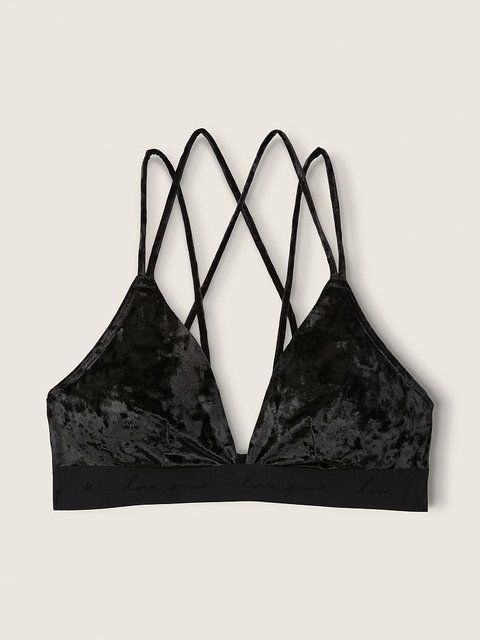 Топ-бра Victoria's Secret Pink Velvet bralette 263539 фото