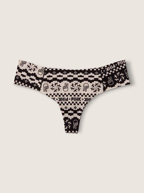 Трусики Victoria's Secret No-Show Thong Panty безшовные стринги 26383 фото