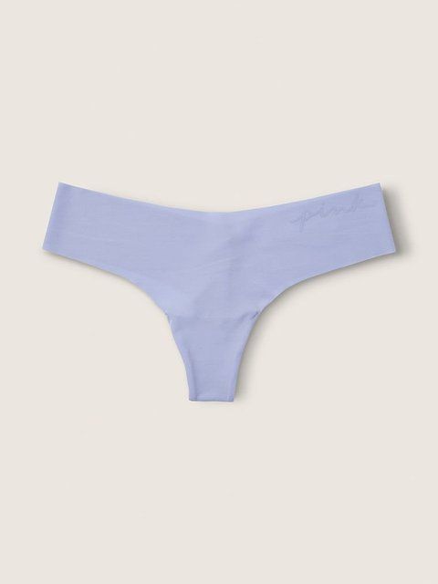Трусики Victoria's Secret No-Show Thong Panty безшовные стринги 26383 фото