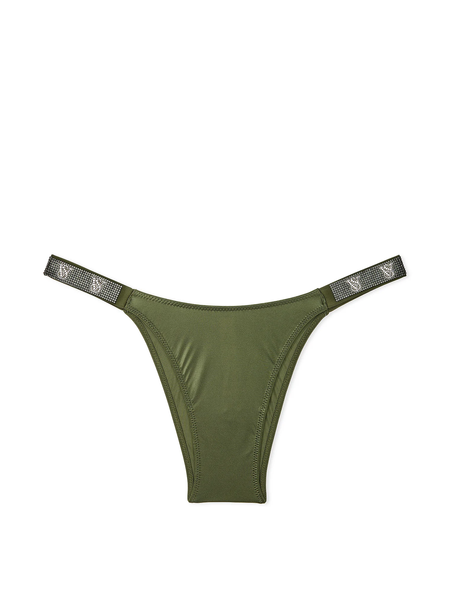 Трусики Victoria's Secret Very Sexy Bombshell Shine Strap Brazilian Panty со стразами 2693 фото