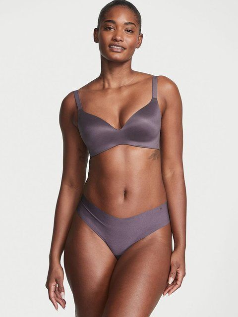 Трусики Victoria's Secret No-Show Thong Panty безшовные стринги 26602 фото