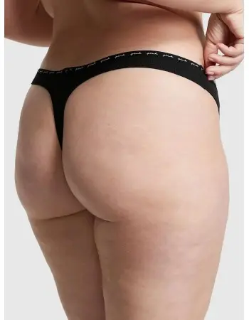 Трусики Стринги Victoria's Secret PINK Cotton Thong Panty 26687 фото