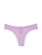 Трусики Victoria's Secret Lace-Trim Thong Panty 26924 фото 3