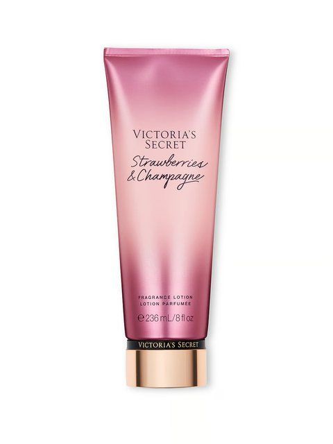 Парфюмированный лосьон Victoria's Secret Strawberries & Champagne Body Lotion 26546830 фото